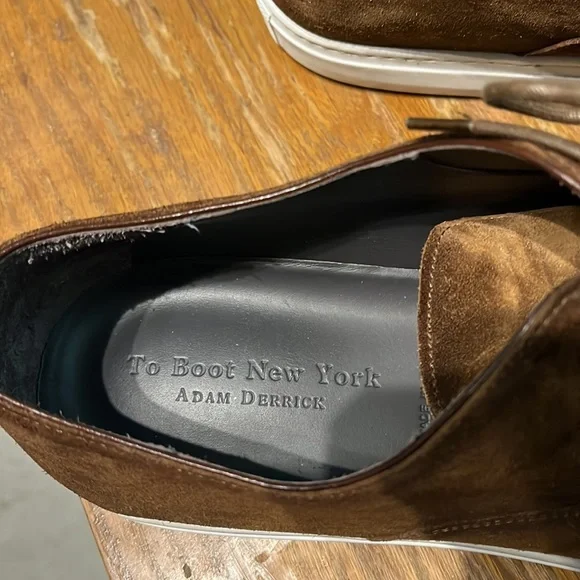 To Boot New York Adam Derrick Suede shoes - Picture 4 of 6